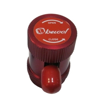 Быстросъёмная муфта ВД с вентилем А/С 1/4" SAE 90° BC-QH